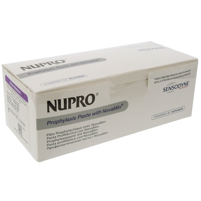NUPRO Sensodyne Paste Cups Stain Removal - Spearmint with fluoride 