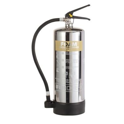 Firechief ELITE 6l Foam Stainless Steel Extinguisher - 21A 144B (PXF6)