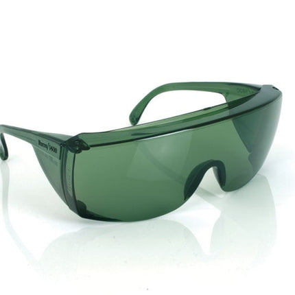 Kleersite Protective Glasses/Goggles - Green and Side Shields 