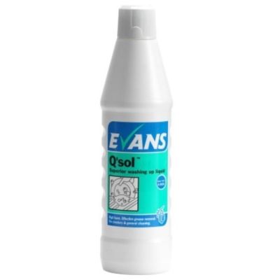 Evans Q-Sol Superior Washing Up Liquid - 1 Litre