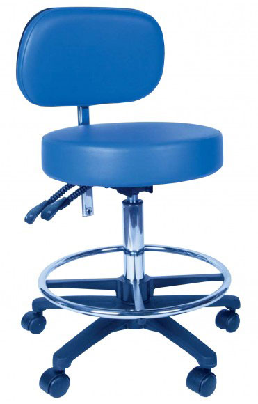 Luna H-LUN-GN - DSA Stool Standard B/Rest& Footring 
