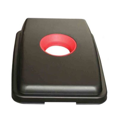 Black and Red Cans / Bottles Lid for the 60L Grey Recycling Bin
