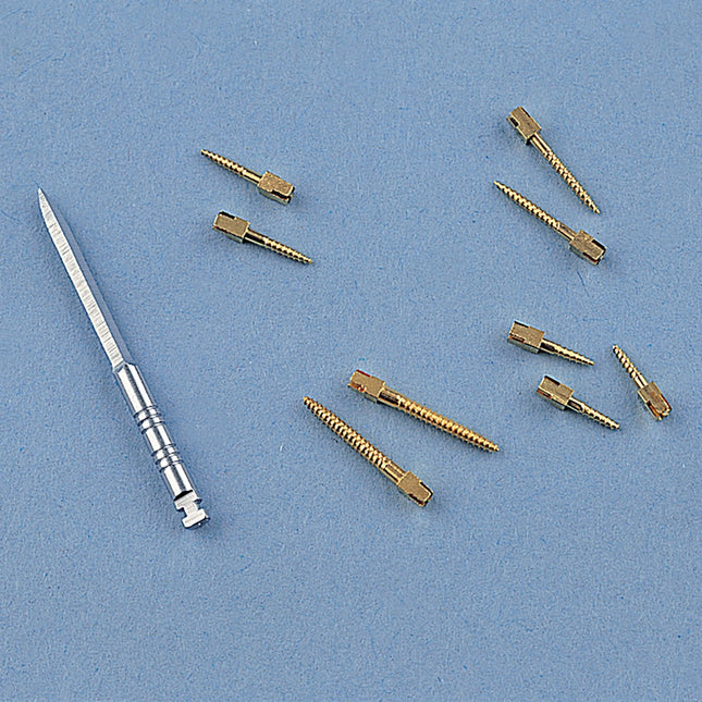 Gold Plated Posts Refills Medium 2 