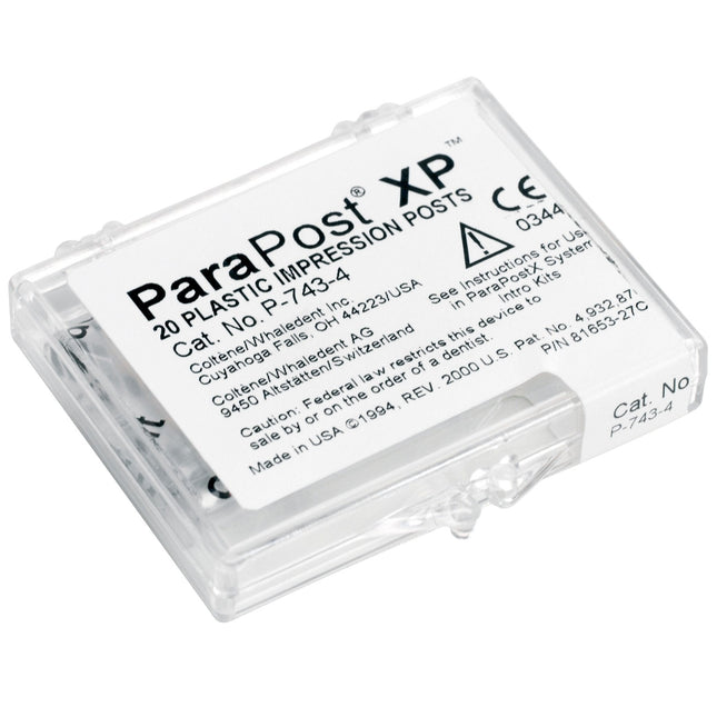 ParaPost XP Plastic Impression Posts P743-5     1.25mm    Red 