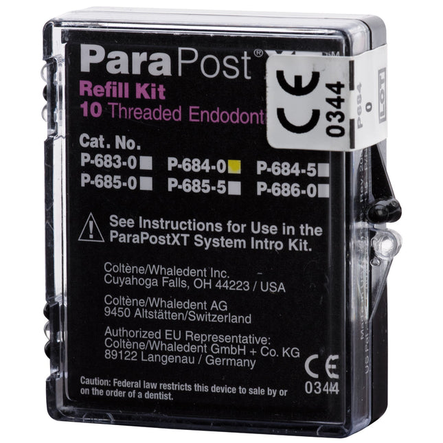 ParaPost XT Titanium Alloy Post P685-0    1.25mm    Red 