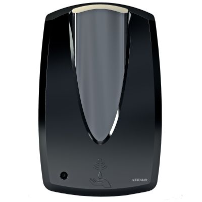 SanitexÂ® MVP Auto Soap Dispenser Black & Chrome