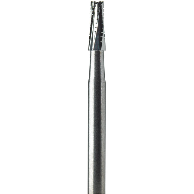Surgical Burs - Tungsten Carbide 702 Taper Fissure Cross Cut 016 Stryker Shank 4 