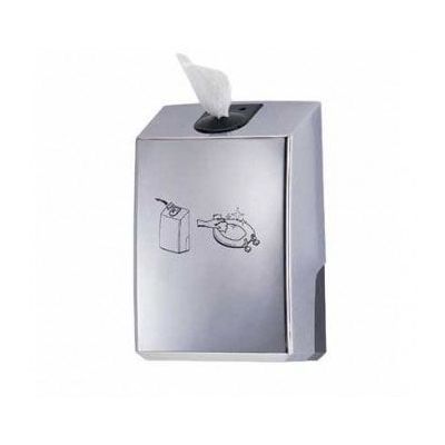 Scintilla Toilet Seat Wipe Dispenser in Polished Chrome