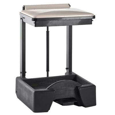 45L Free Standing All Plastic Sack Holder White