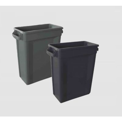 Slim Bin 60 Ltr Recycling System Grey or Black