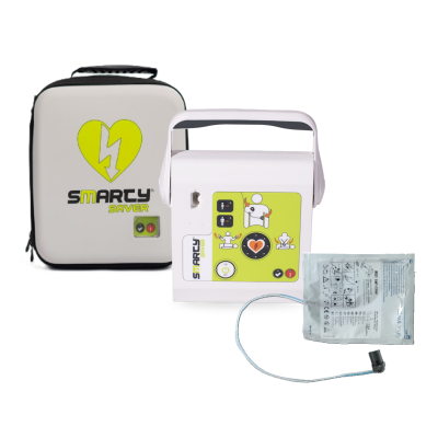Smarty Saver Fully-Automatic Defibrillator with Case