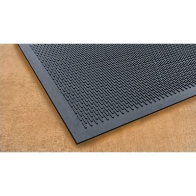 Soilscraper Entrance Safety Mat in Black 90cm x 150cm