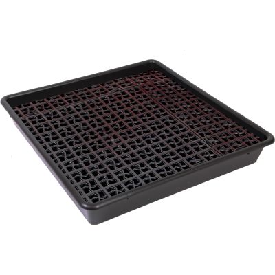 Tray for 4 x 25 Litre Bunded Drums- 95% Recycled Plastic
