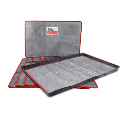 Pack of 5 Large SpillTectorÂ® Trays and Absorbent Mats