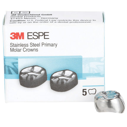 Stainless Steel Crowns Secondary Primary Molar Lowers â€“ Left E-LL-7 