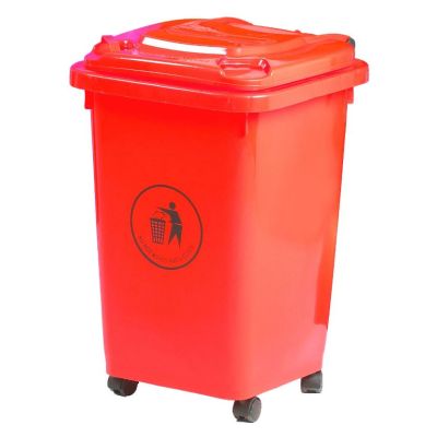 30 litre Wheelie Bin Red