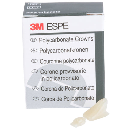 Polycarbonate Crowns Centrals Upper Right 11 