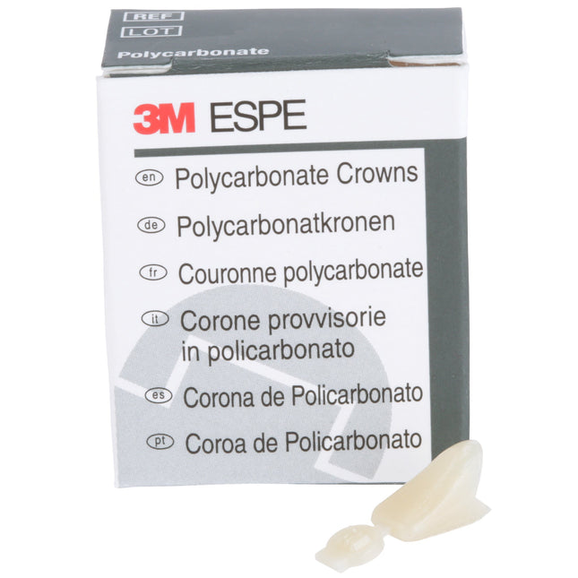 Polycarbonate Crowns Anteriors Left 64 