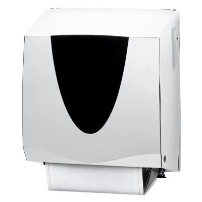 Tekna Ellipse Mechanical Retractable Roller Towel Cabinet Chrome