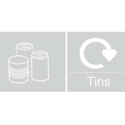 Tins Recycling Graphic