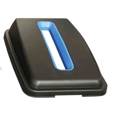 Black and Blue Paper Slot Lid for the 60L Grey Recycling Bin