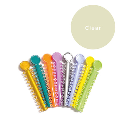 Elastomeric Ligatures Regular Clear 