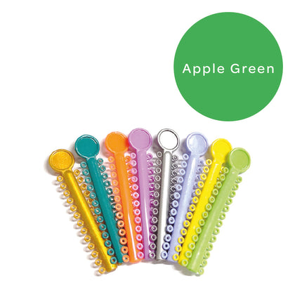 Elastomeric Ligatures Regular Apple Green 
