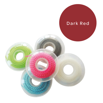 Elastomeric Chain Short Dark Red 