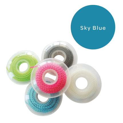 Elastomeric Chain Short Sky Blue 
