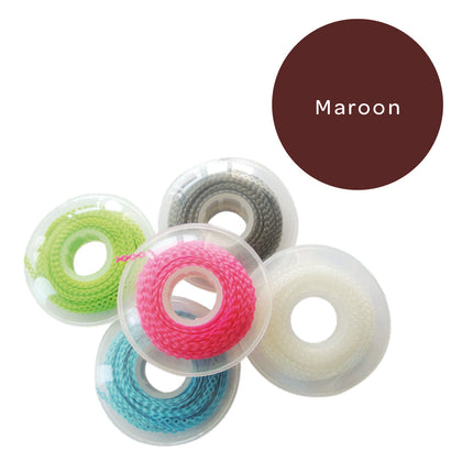 Elastomeric Chain Long Maroon 