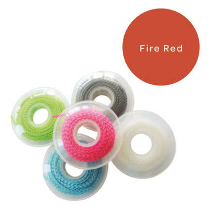 Elastomeric Chain Long Fire Red 