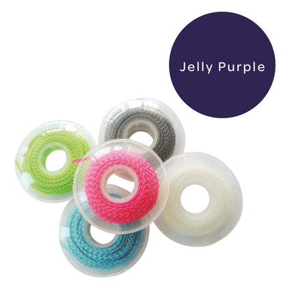 Elastomeric Chain Long Jelly Purple 