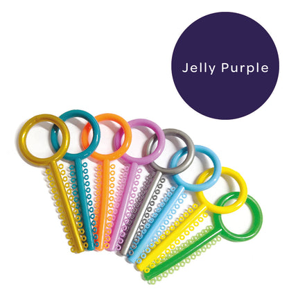 Elastomeric Ligatures Jelly Purple 