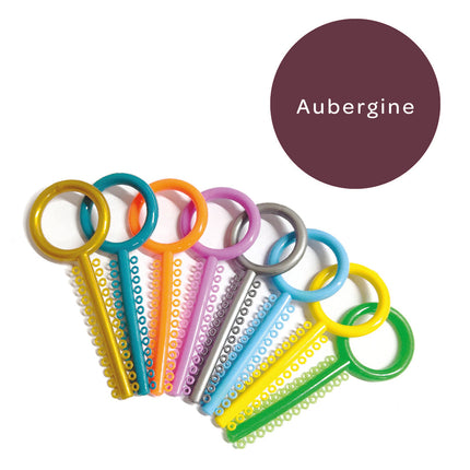 Elastomeric Ligatures Aubergine 