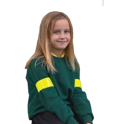 Yellow Hi-Visibility Arm Band