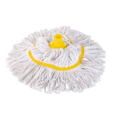 Hygiemix Colour Coded Yellow T1D Socket Mop Head 250g