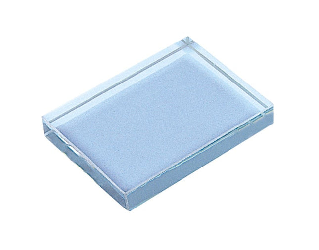Glass Mixing Slabs 4 x 3 x 5/8" Plain 
