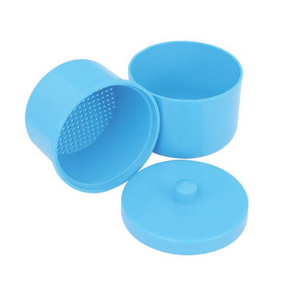 Denture Box with Filter - Autoclavable White 