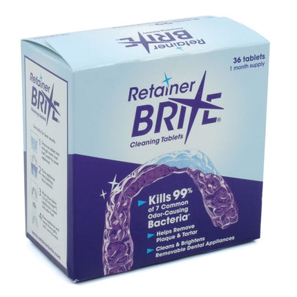 Retainer Brite Cleansing Tablets - 1 Month Supply 