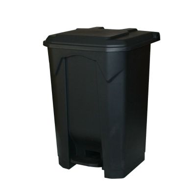 80 Litre Step On Pedal Bins in Dark Grey